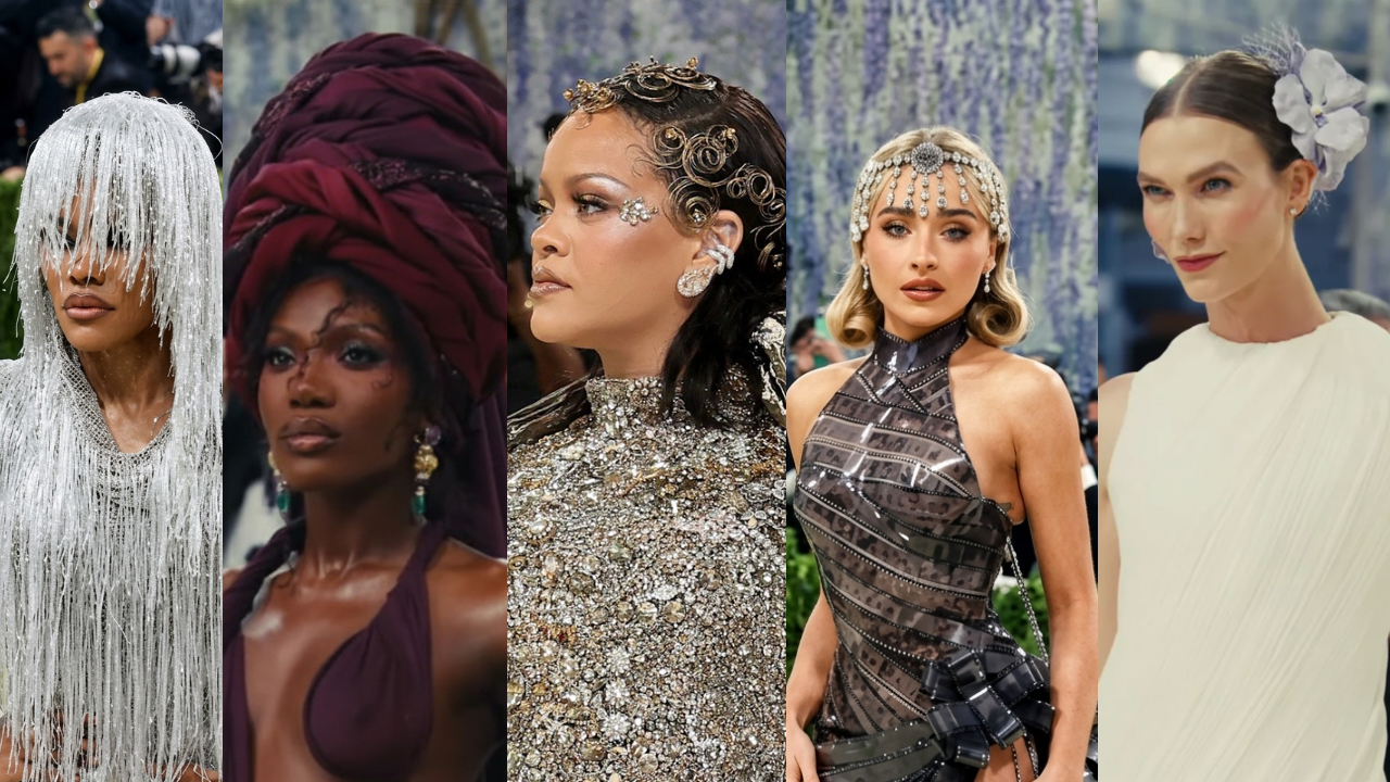Acessórios de cabelo ganham destaques no Met Gala 2026