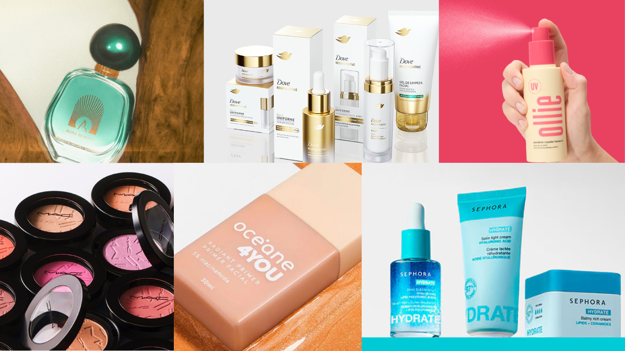 Novidades de beleza: skincare em Dove, protetor capilar, linha Green em Vizzela e muito mais